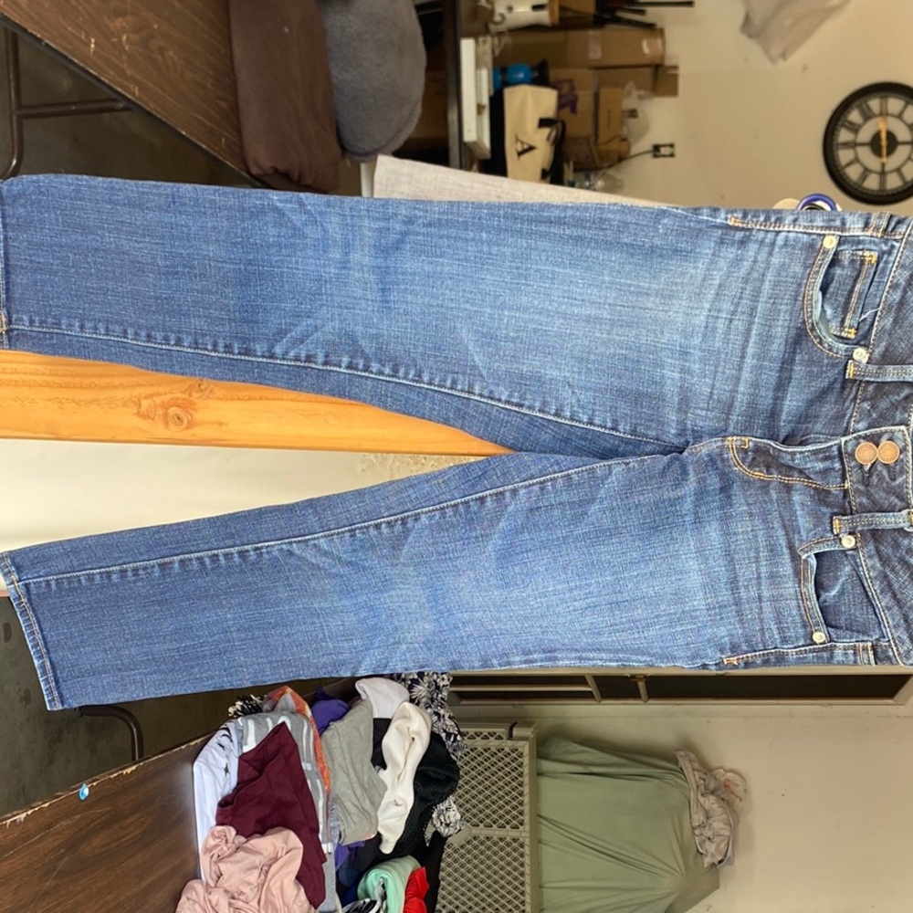 American Eagle Outfitters High Rise Blue Jeans